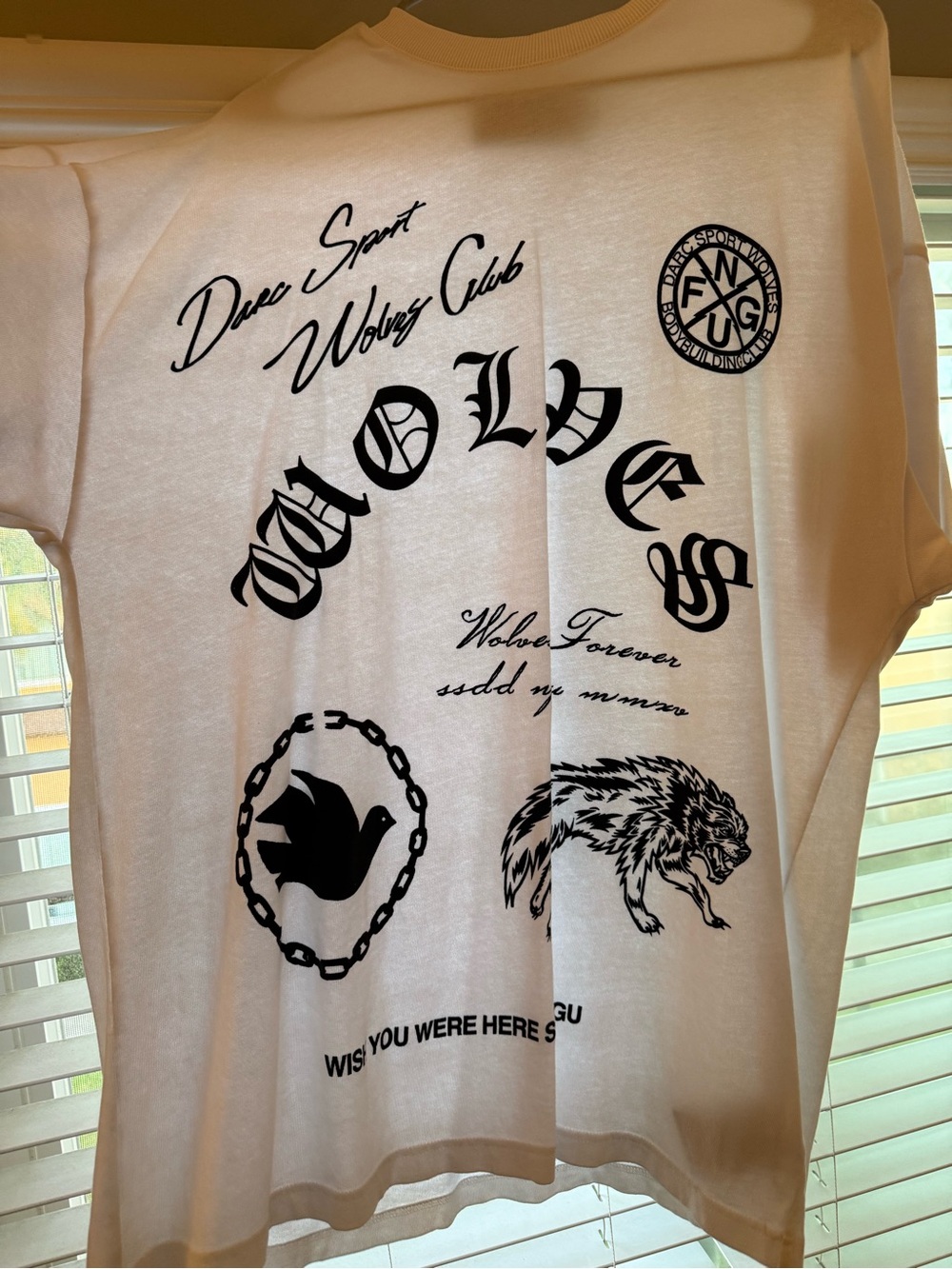 Darc Sport Wolves Forever Oversized Tee - Picture 2 of 5